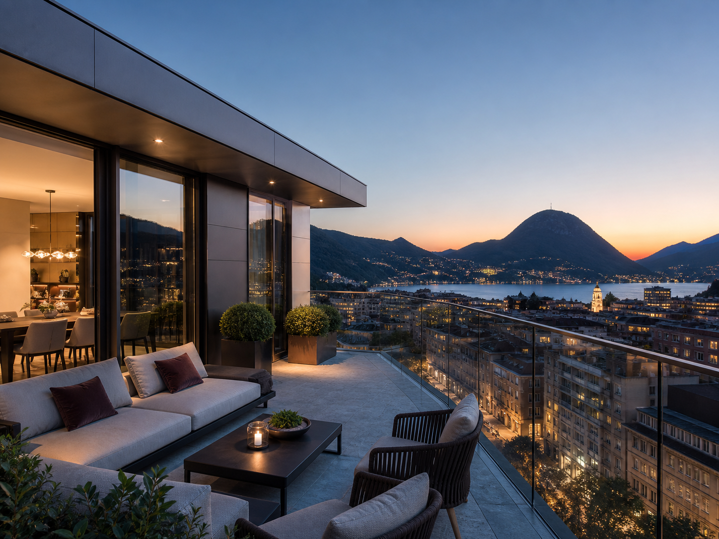 Villa contemporanea a Castagnola